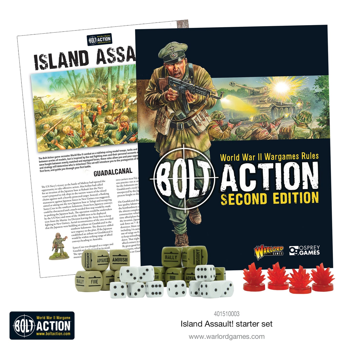 Bolt Action "Island Assault!" - 2 Player Starter Set