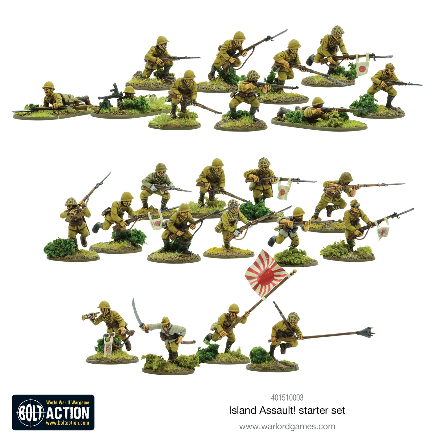 Bolt Action "Island Assault!" - 2 Player Starter Set