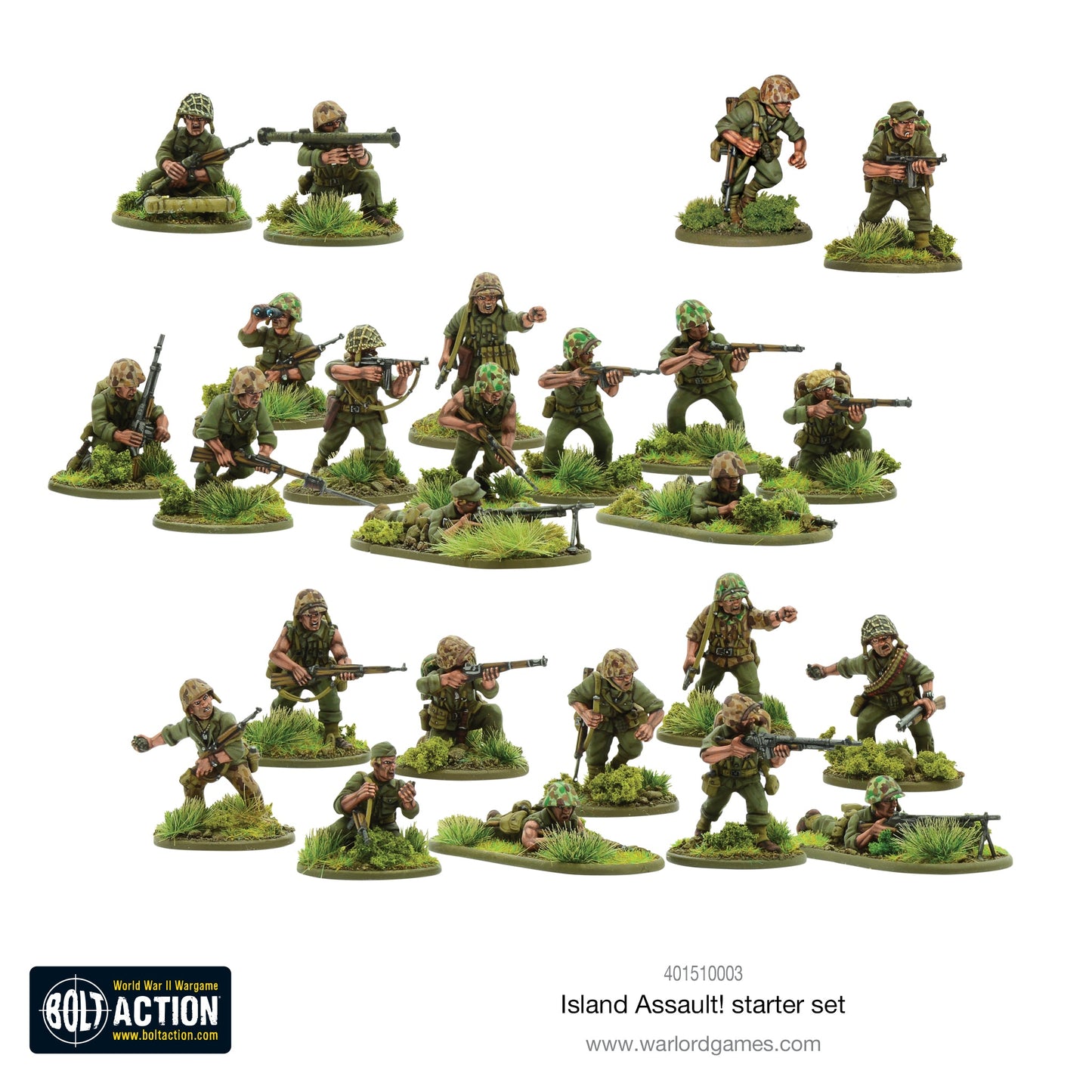 Bolt Action "Island Assault!" - 2 Player Starter Set