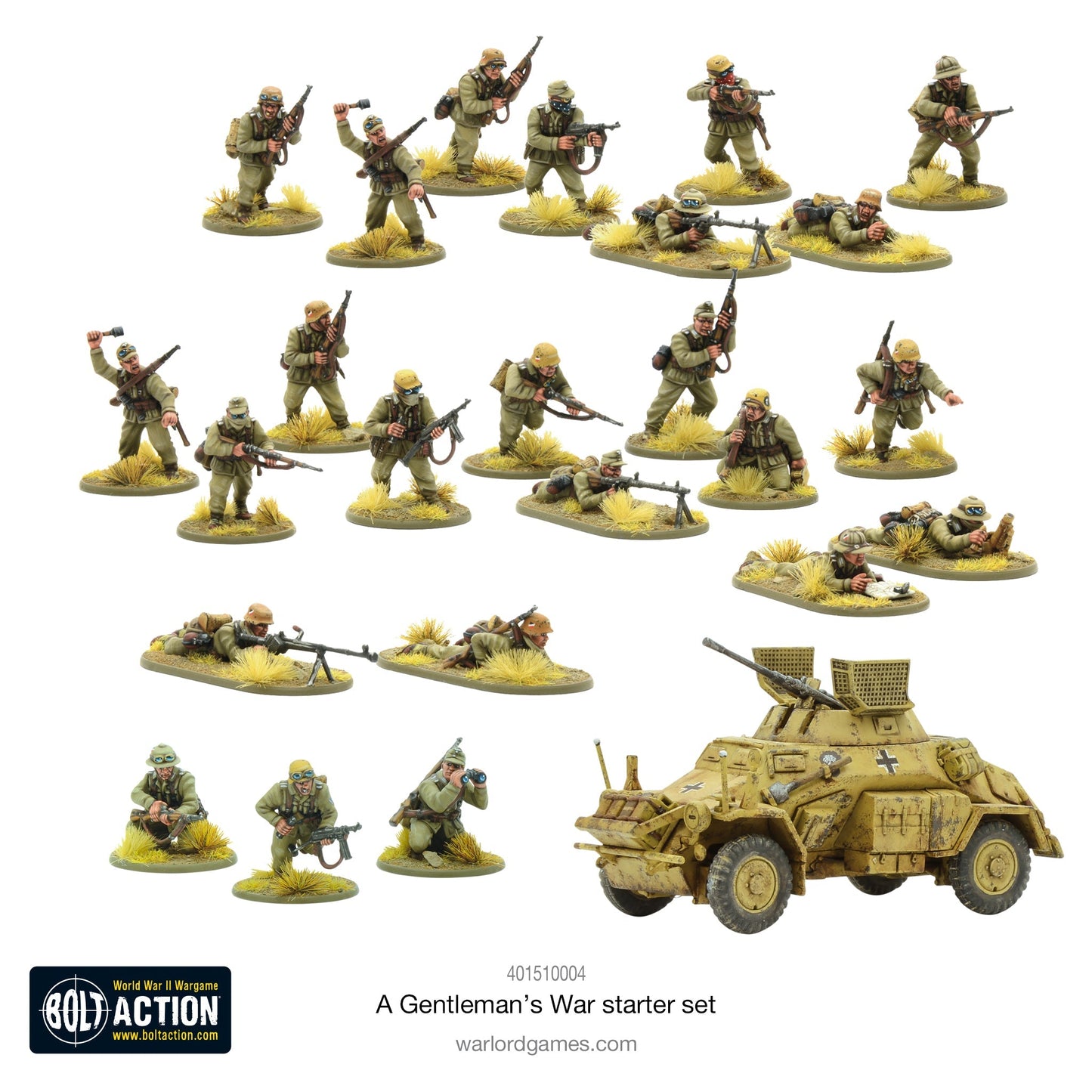 Bolt Action "A Gentleman's War" -  2 Player Starter Set