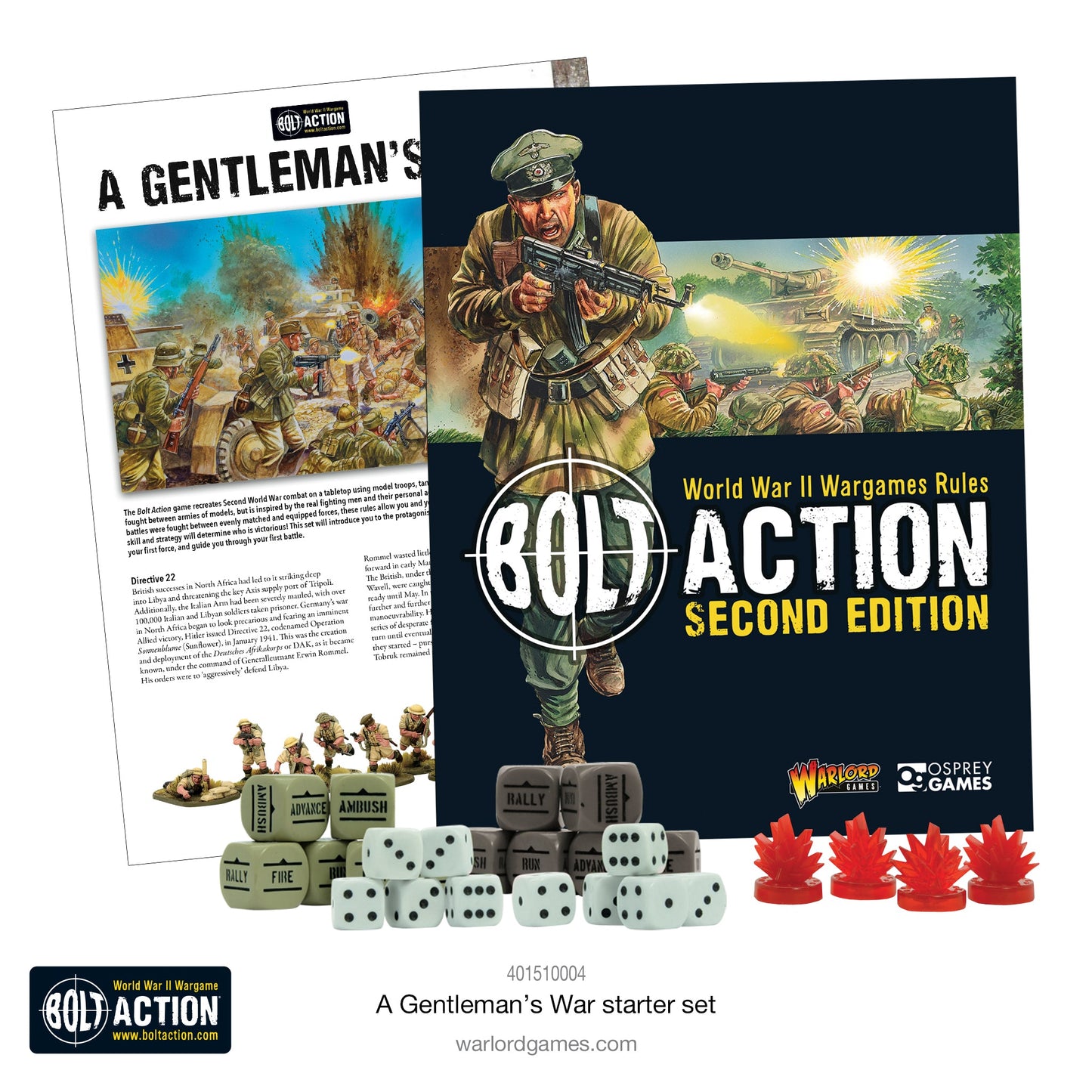 Bolt Action "A Gentleman's War" -  2 Player Starter Set