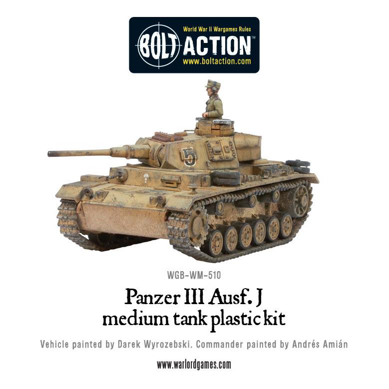 Bolt Action Panzer III (plastic)