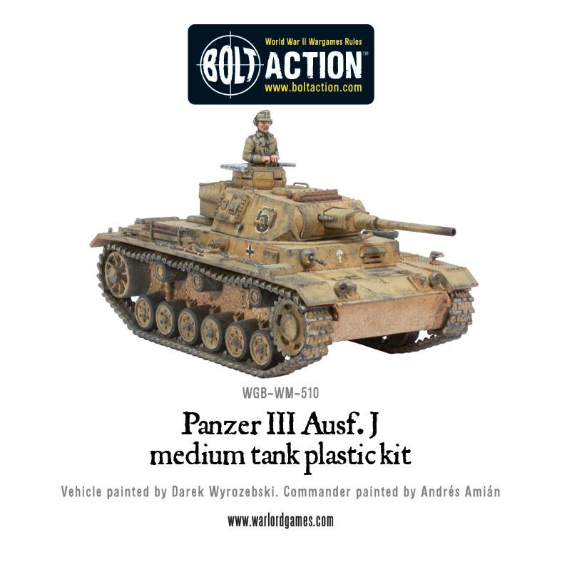 Bolt Action Panzer III (plastic)