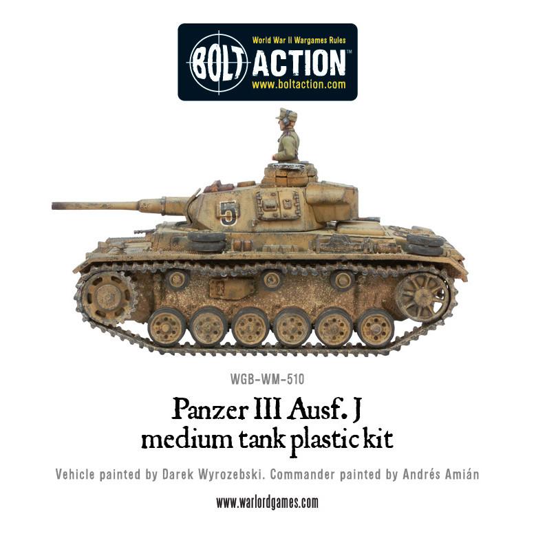 Bolt Action Panzer III (plastic)