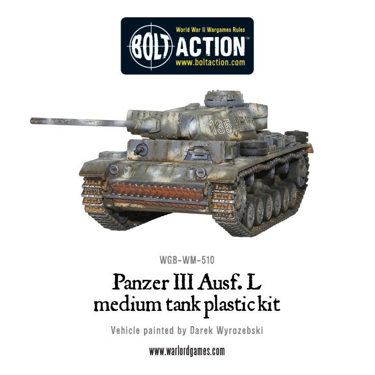 Bolt Action Panzer III (plastic)