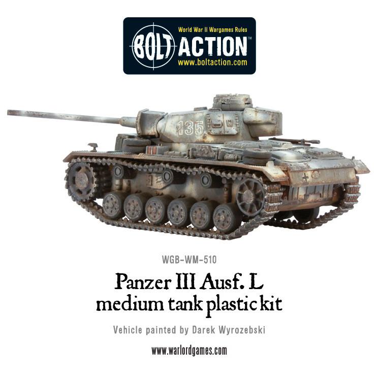 Bolt Action Panzer III (plastic)