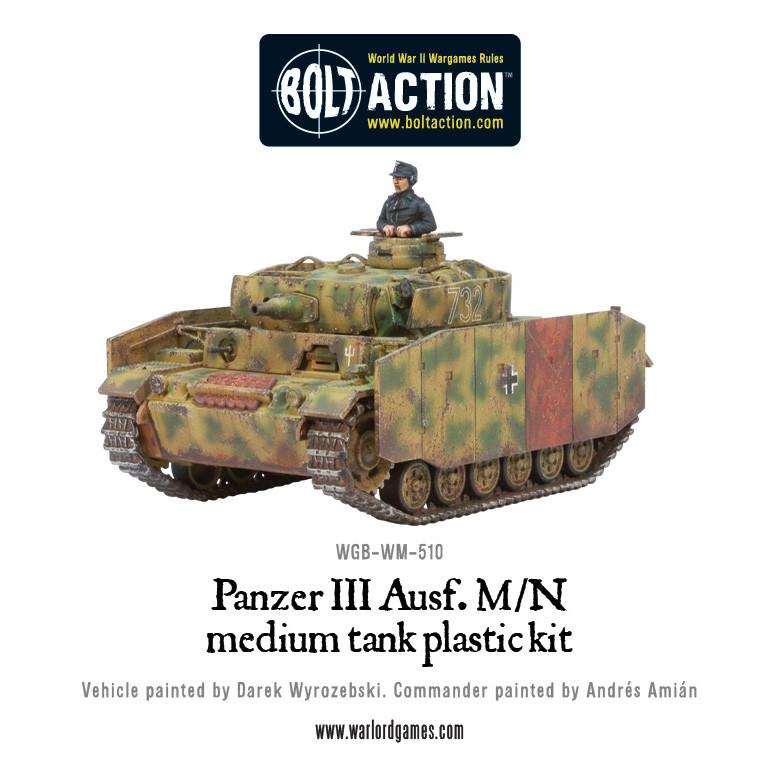 Bolt Action Panzer III (plastic)