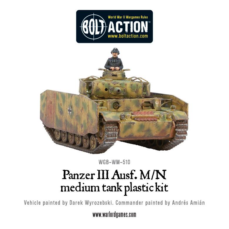 Bolt Action Panzer III (plastic)