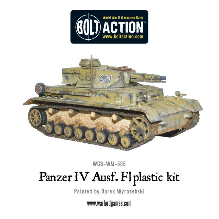 Bolt Action Panzer IV Ausf. F1/G/H medium tank