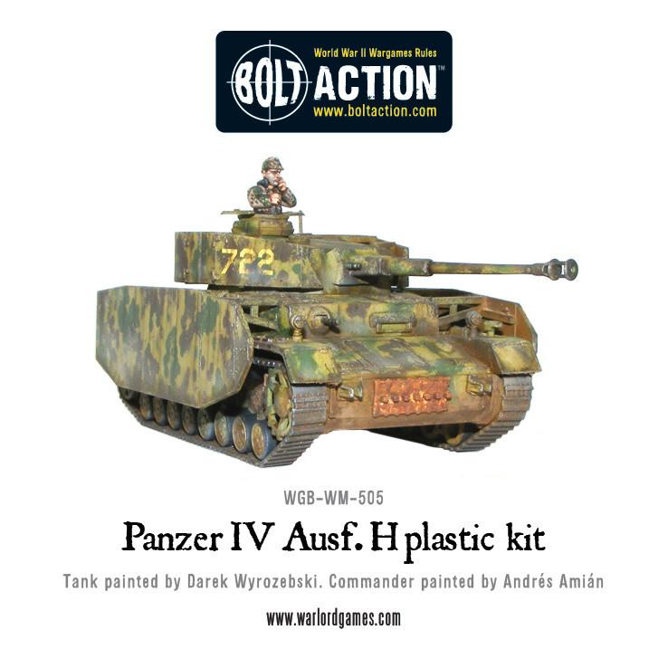 Bolt Action Panzer IV Ausf. F1/G/H medium tank