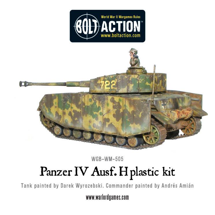 Bolt Action Panzer IV Ausf. F1/G/H medium tank