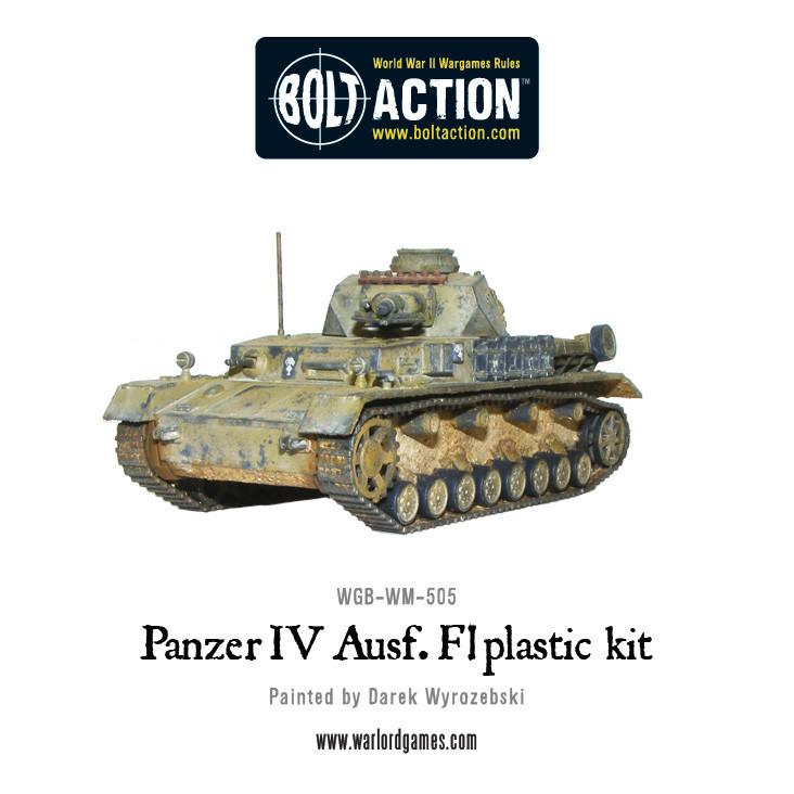 Bolt Action Panzer IV Ausf. F1/G/H medium tank