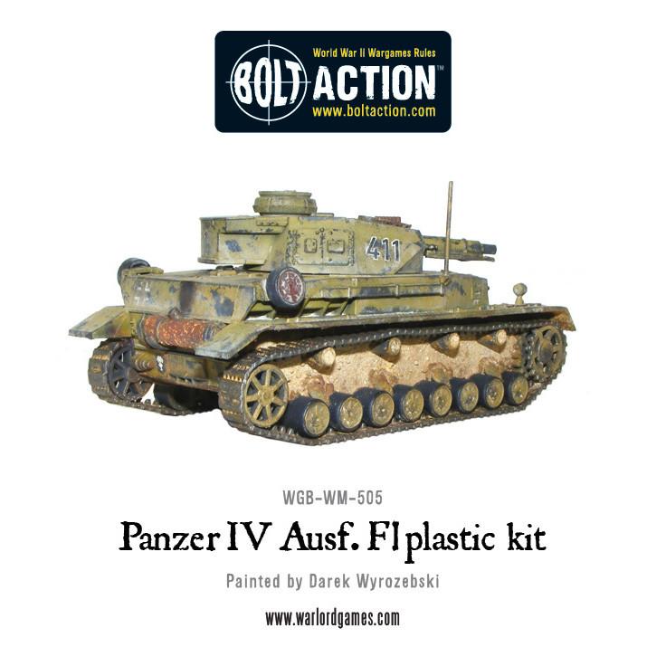 Bolt Action Panzer IV Ausf. F1/G/H medium tank