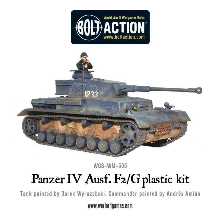 Bolt Action Panzer IV Ausf. F1/G/H medium tank