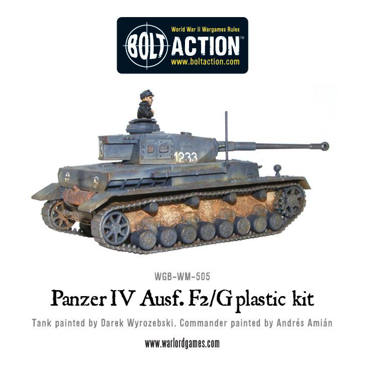 Bolt Action Panzer IV Ausf. F1/G/H medium tank