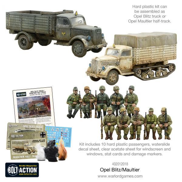 Bolt Action Opel Blitz/Maultier