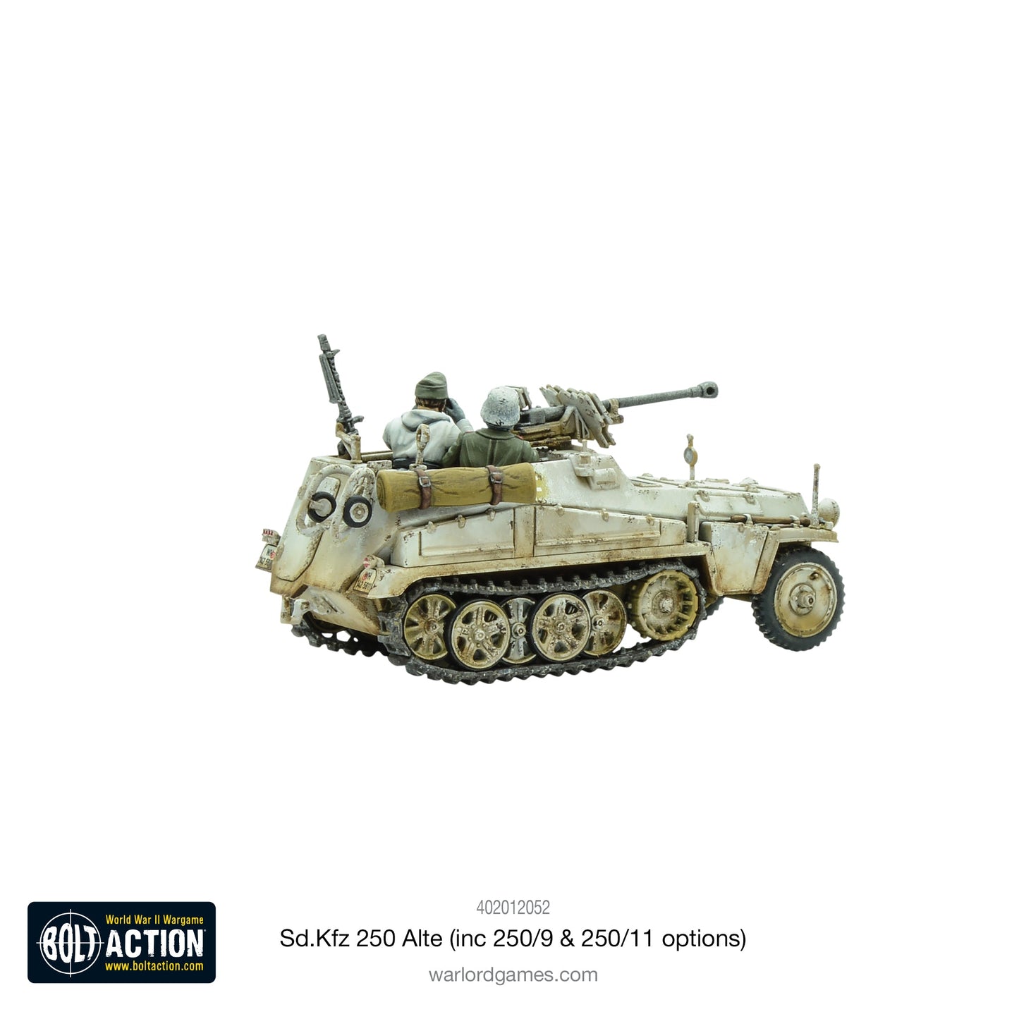 Bolt Action Sd.Kfz 250 (Alte) Half-Track (Options For 250/1, 250/9 & 250/11 Variants)