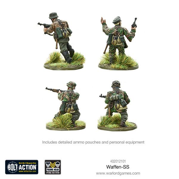 Bolt Action Waffen SS WWII SS-Grenadiers