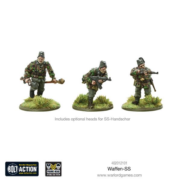 Bolt Action Waffen SS WWII SS-Grenadiers