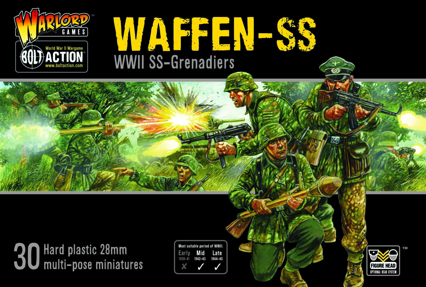 Bolt Action Waffen SS WWII SS-Grenadiers