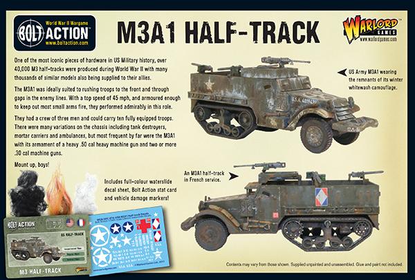 Bolt Action M3A1 Half Track