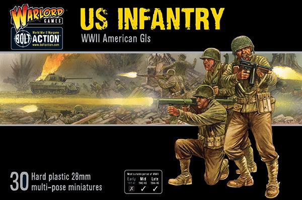 Bolt Action - US Infantry - WW2 American GIs