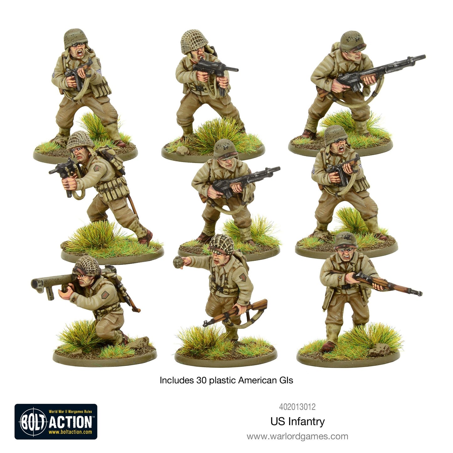 Bolt Action - US Infantry - WW2 American GIs