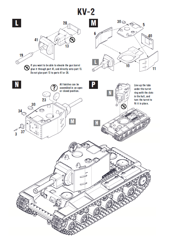 KV1/2 Heavy Tank Plastic Box Set