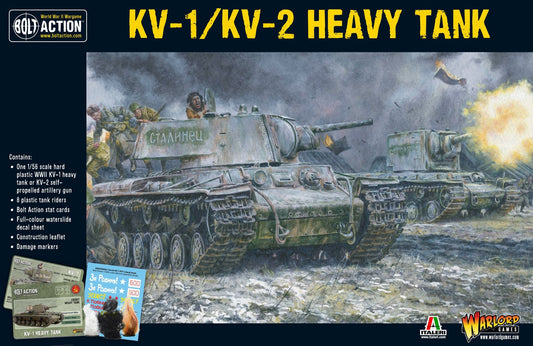 KV1/2 Heavy Tank Plastic Box Set