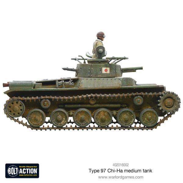 Bolt Action Chi-Ha Japanese Tank