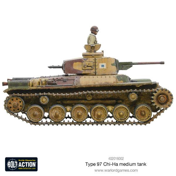 Bolt Action Chi-Ha Japanese Tank