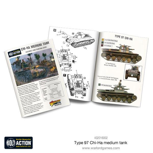 Bolt Action Chi-Ha Japanese Tank