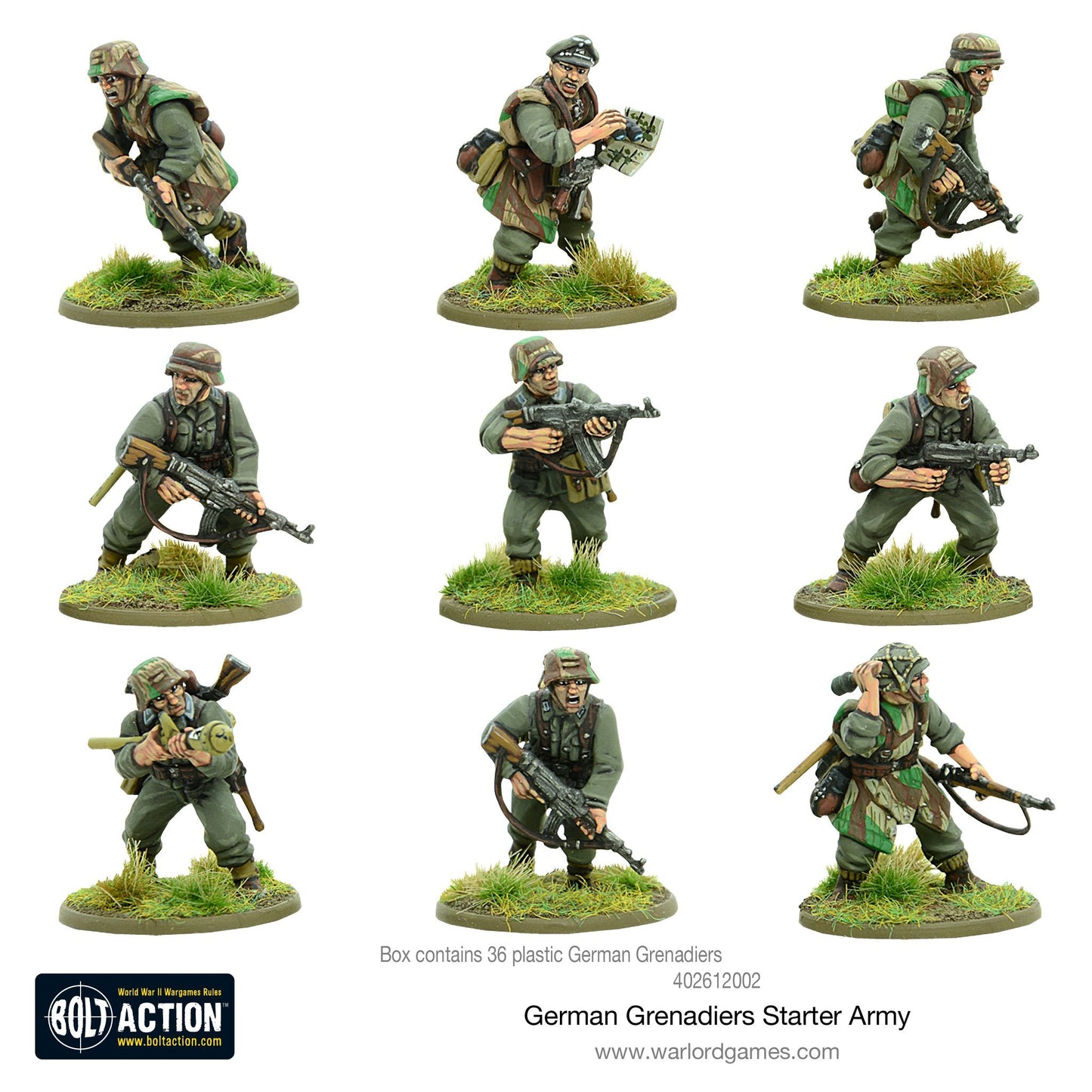 Bolt Action German Grenadier Starter Army