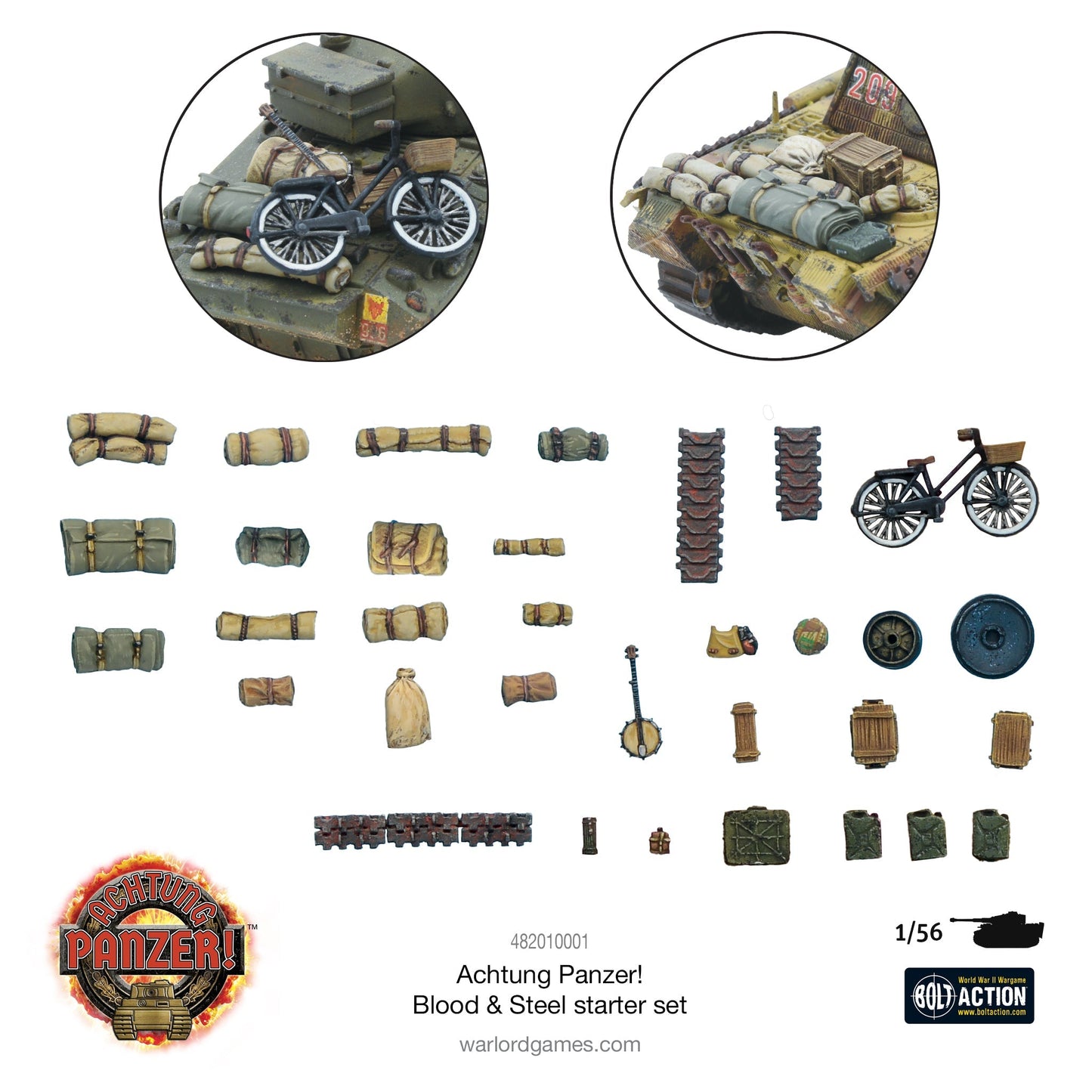 Achtung Panzer! "Blood & Steel" 2 Player Starter Set