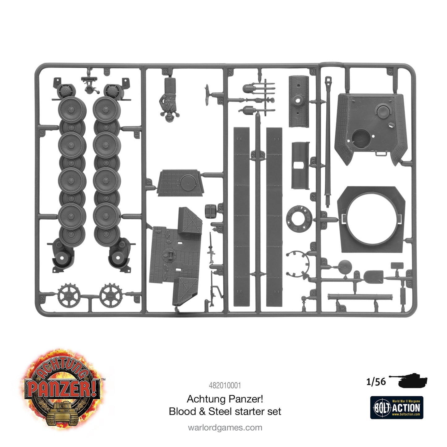 Achtung Panzer! "Blood & Steel" 2 Player Starter Set