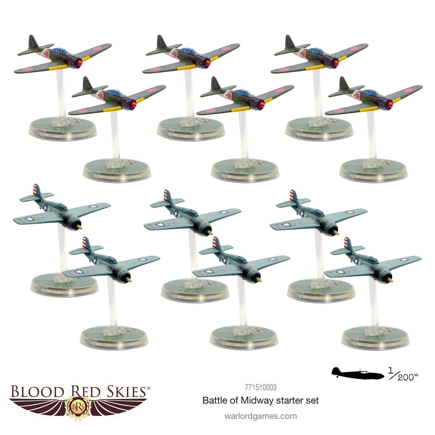 Bolt Action Blood Red Skies - Battle For Midway Starter Set