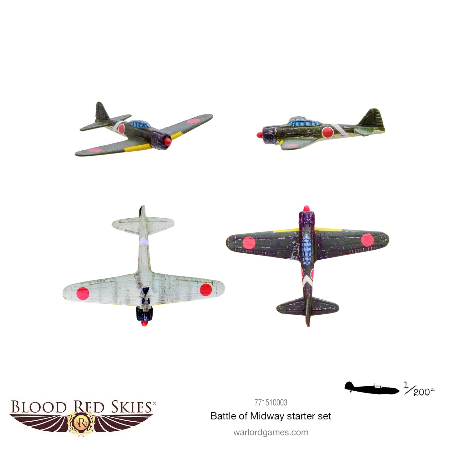 Bolt Action Blood Red Skies - Battle For Midway Starter Set