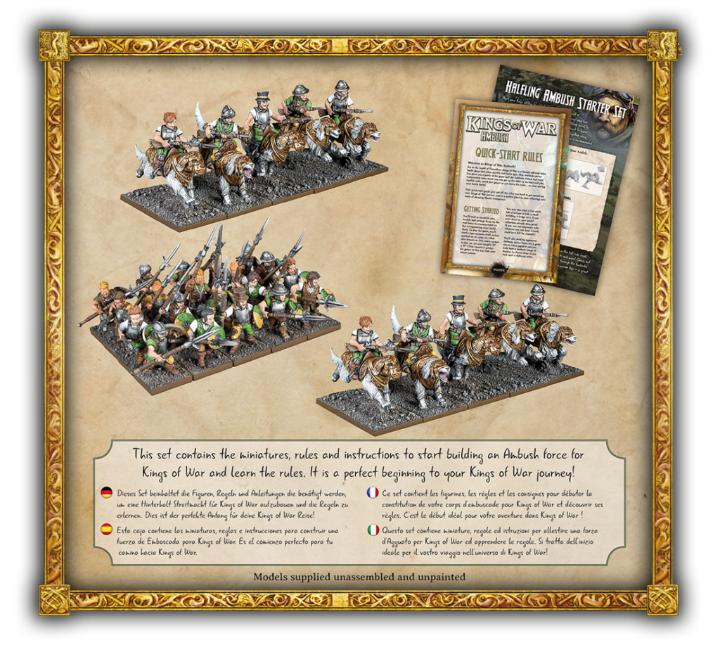 Kings of War Halfling Ambush Starter Set