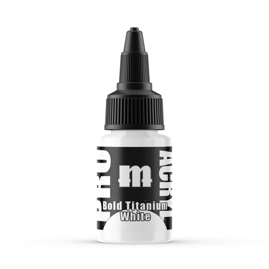 001-Pro Acryl Bold Titanium White