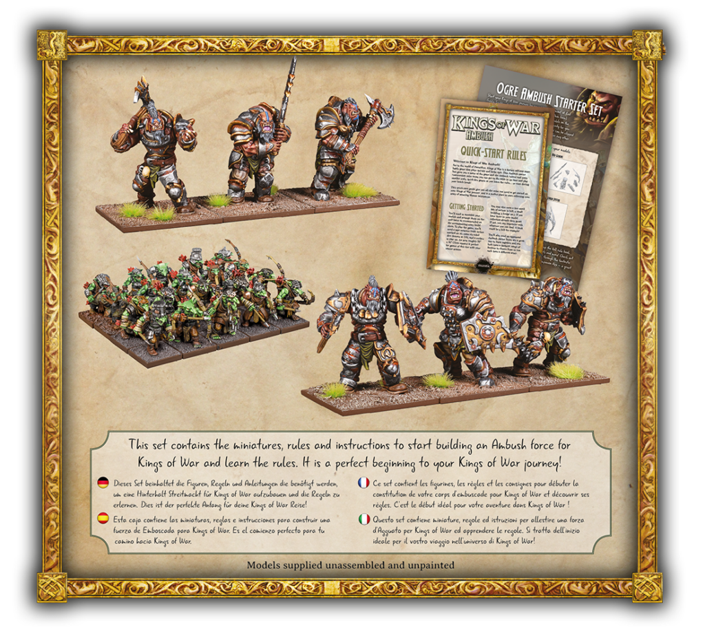 Kings of War Ogre Ambush Starter Set