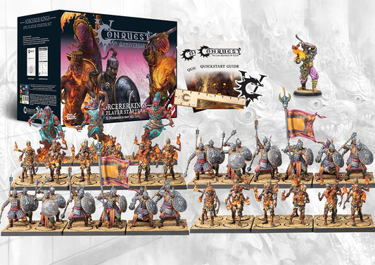 Conquest Sorcerer Kings 5th Anniversary Supercharged Starter Set