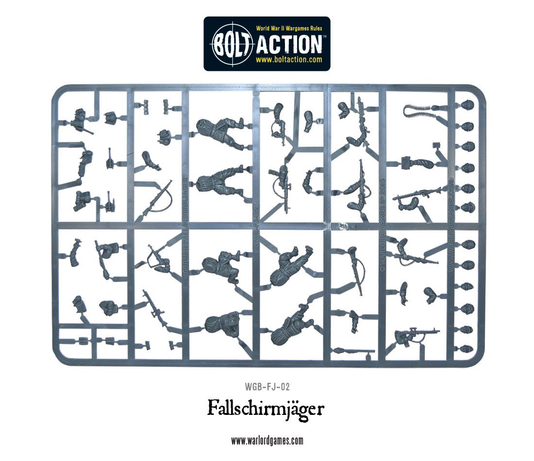 Bolt Action Fallschirmjager German Airborne