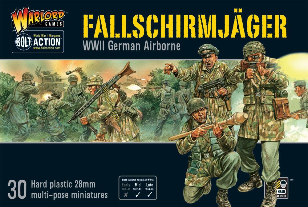 Bolt Action Fallschirmjager German Airborne