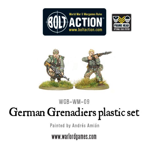 Bolt Action German Grenadiers plastic box set