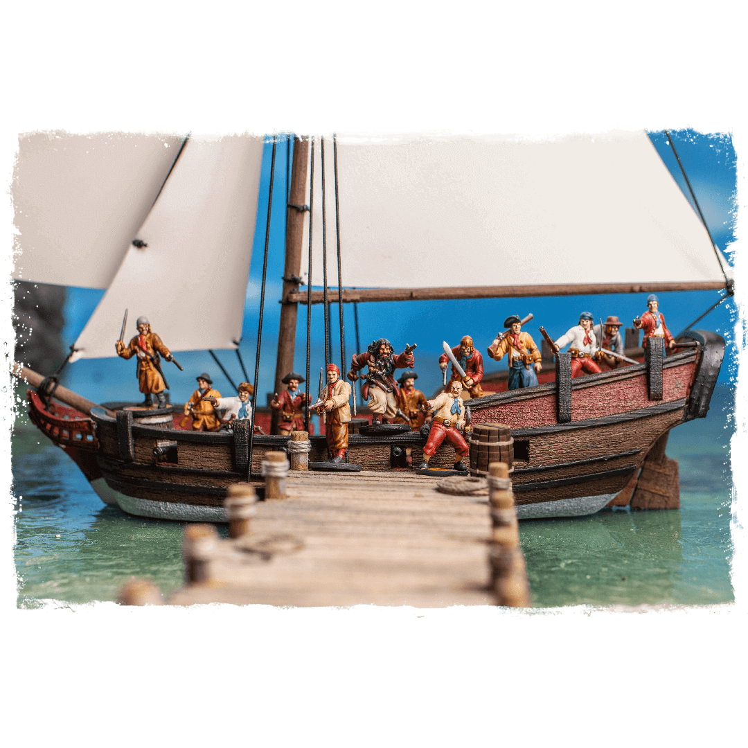 Blood & Plunder Blackbeard vs Maynard 2 Player Starter Set