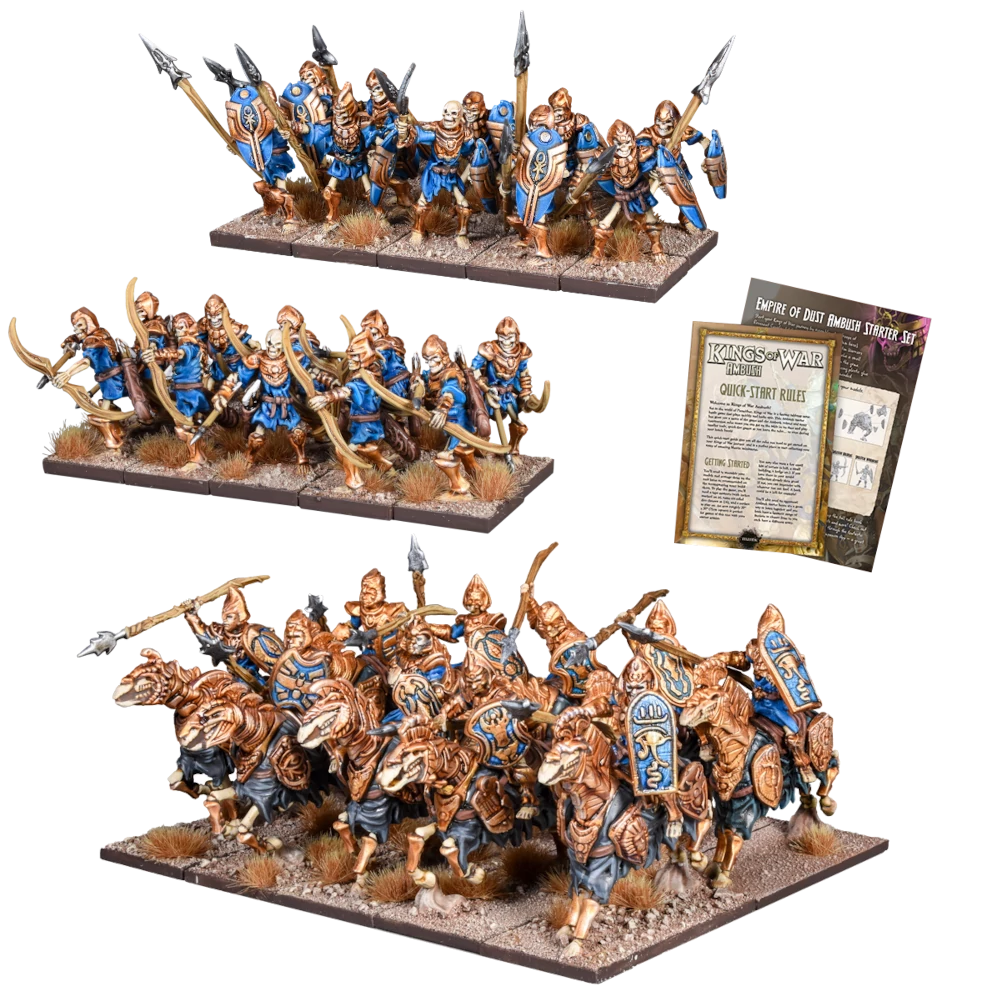 Kings of War Empire of Dust Ambush Starter Set