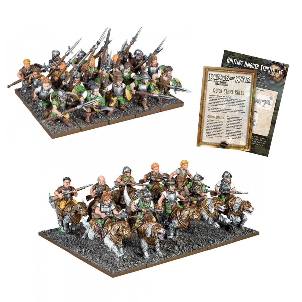 Kings of War Halfling Ambush Starter Set