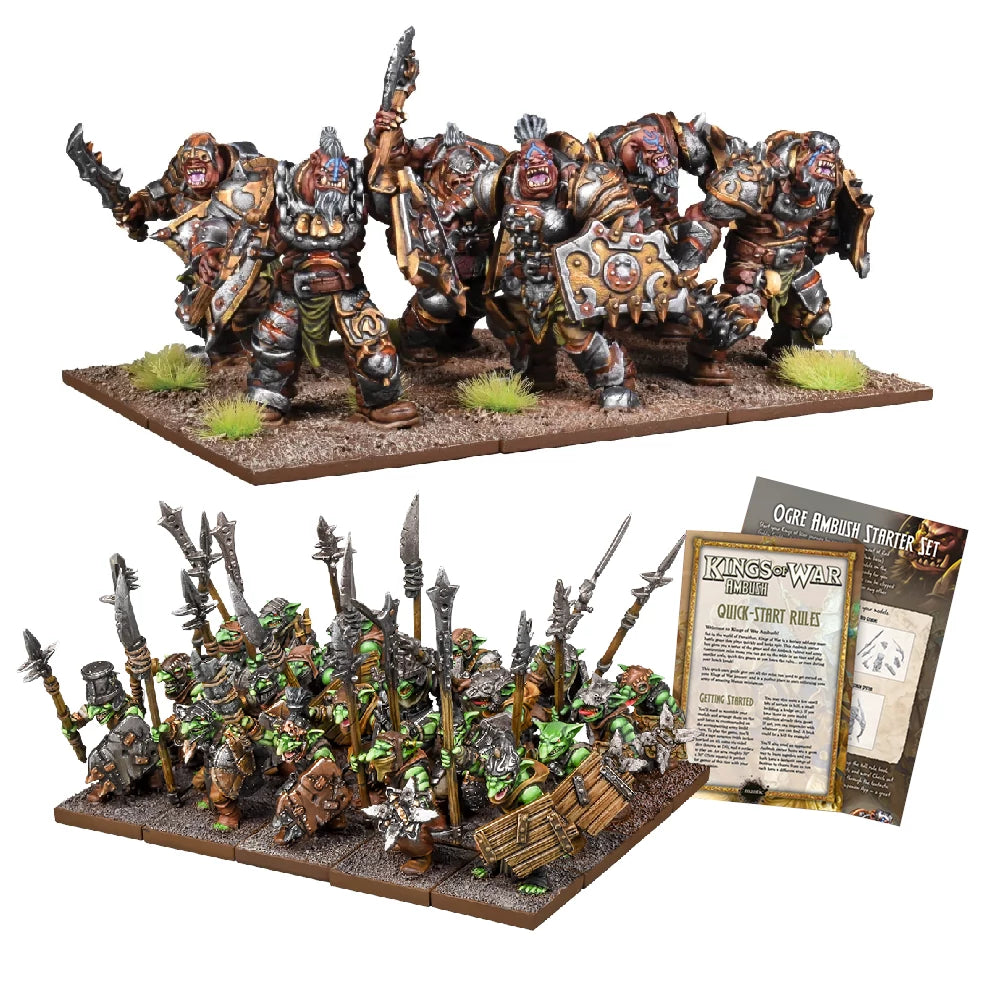 Kings of War Ogre Ambush Starter Set