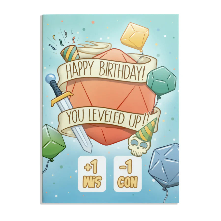 GlassStaff Birthday Greeting Card