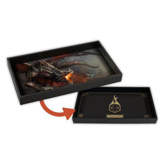 Forged Gaming Dragon Knight Reversible Dice Tray